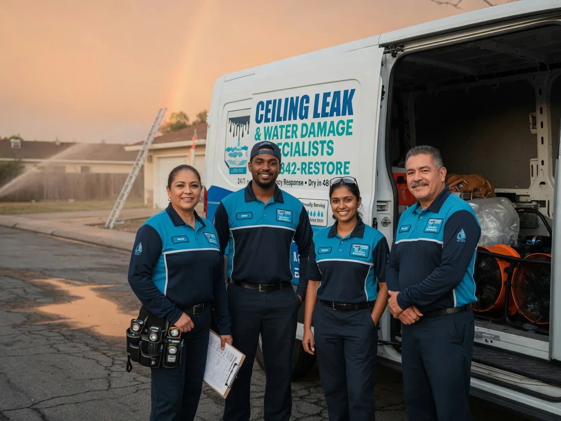 Ceiling Leak Cleanup company in Oakland, MI